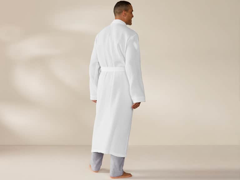 Unisex Organic Waffle Robe image