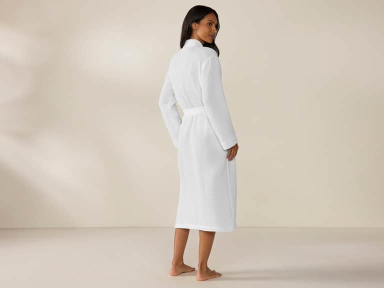 Unisex Organic Waffle Robe image