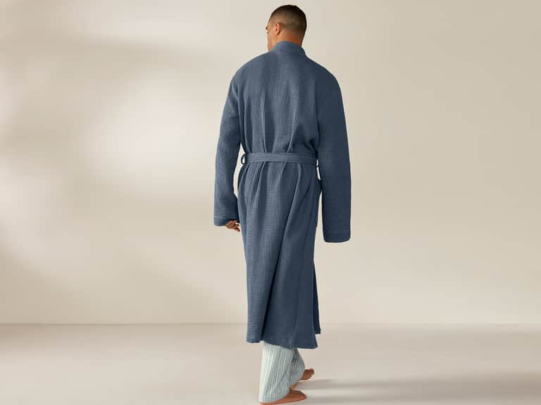 Unisex Organic Waffle Robe image