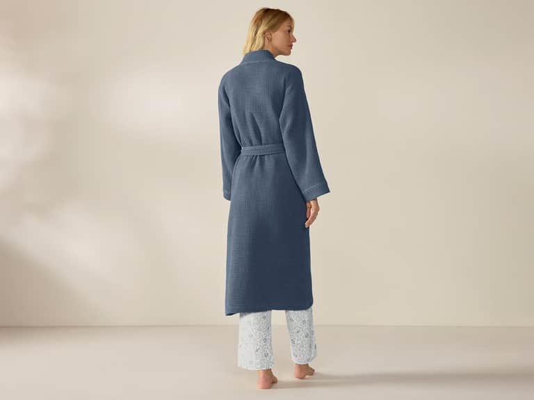 Unisex Organic Waffle Robe image