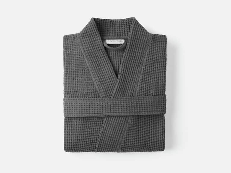 Unisex Organic Waffle Robe image