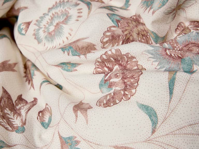 Viola Organic Print Duvet Cover image