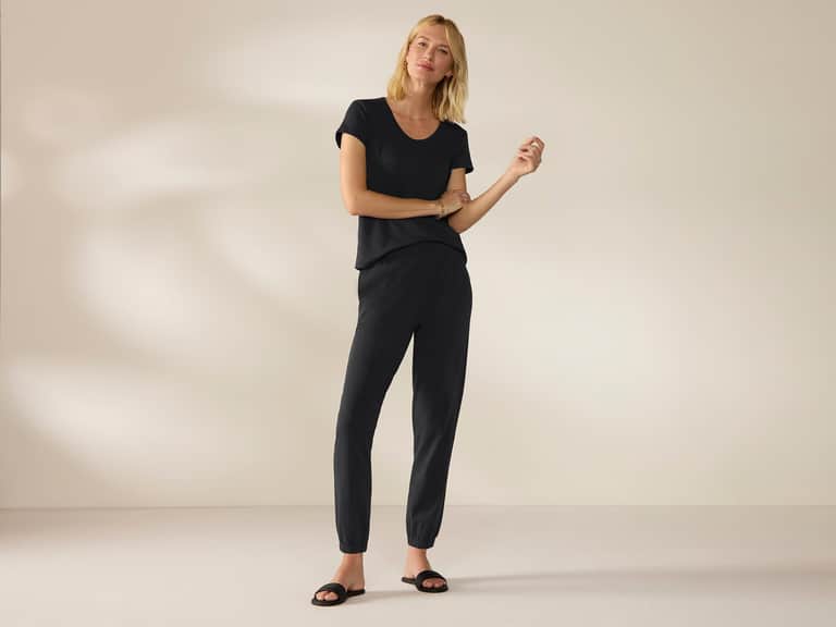 Women's Pima Organic Knit Jogger image