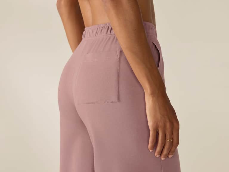 Women's Pima Organic Knit Wide Leg Pant image
