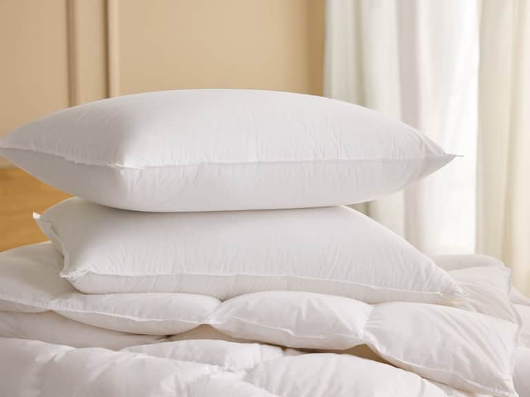 Goose Down Feather Pillow image