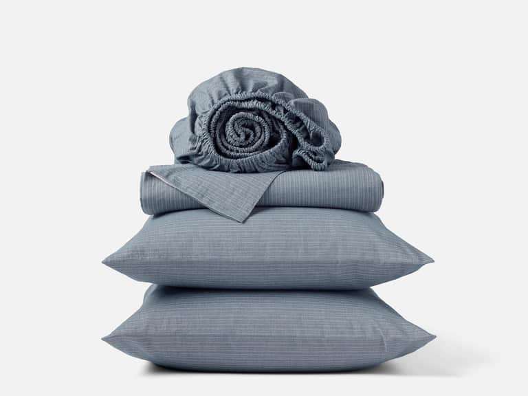 Organic Crinkled Percale&trade; Sheet Set image