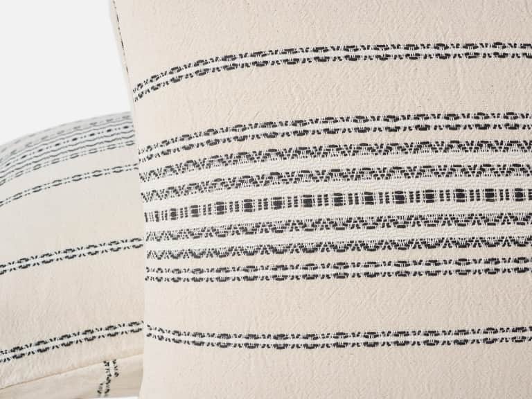 Rippled Stripe Organic Sham image