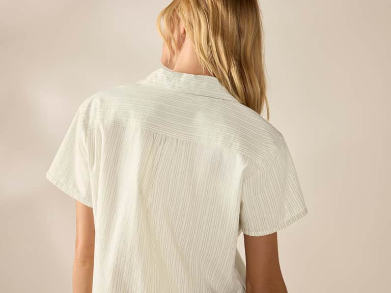 Women's Isla Organic Cotton Short Sleeve Pajama Set image