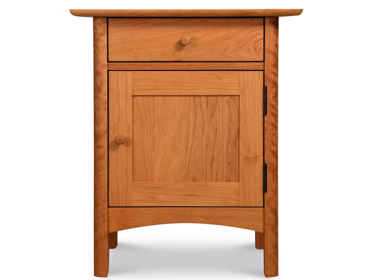 Heartwood Shaker 1-Drawer Nightstand with Door image
