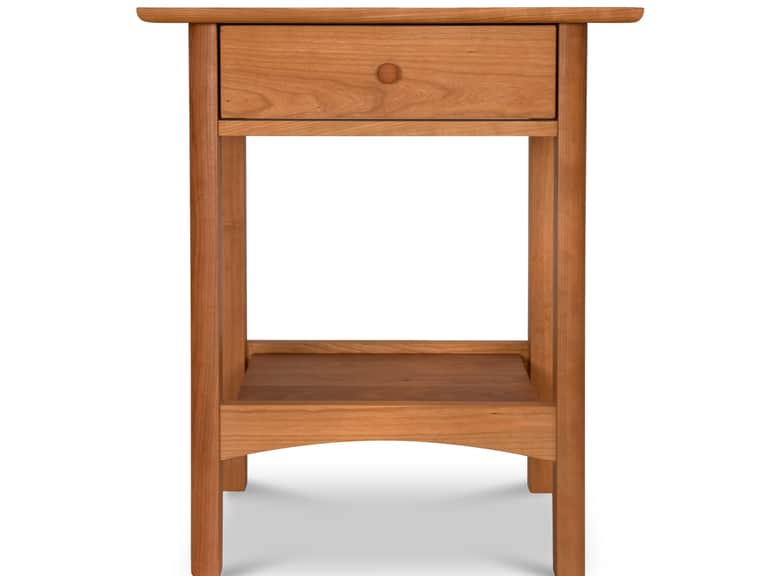 Heartwood Shaker 1-Drawer Open Shelf Nightstand image