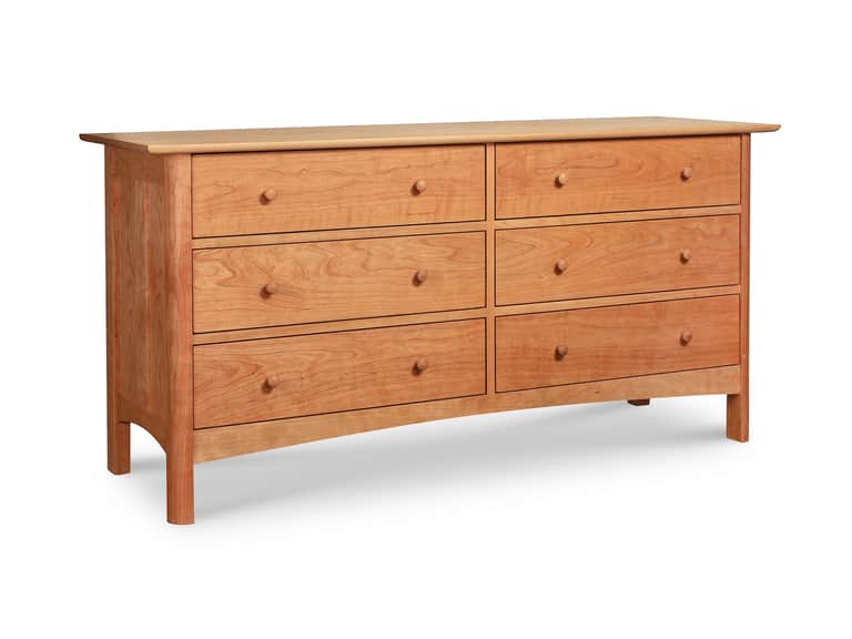Heartwood Shaker 6-Drawer Dresser - Floor Model