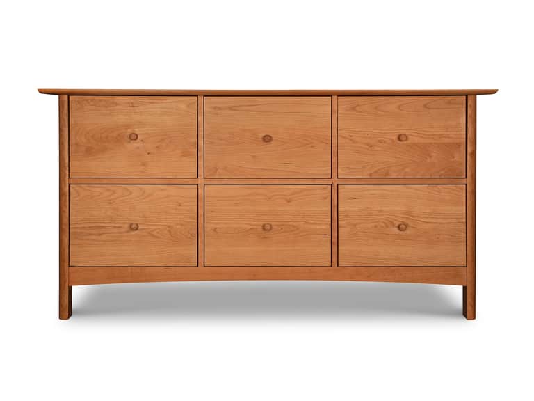 Heartwood Shaker 6-Drawer Legal File Cabinet image
