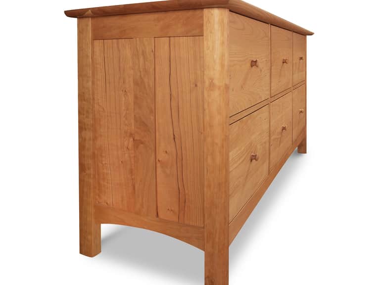 Heartwood Shaker 6-Drawer Legal File Cabinet image