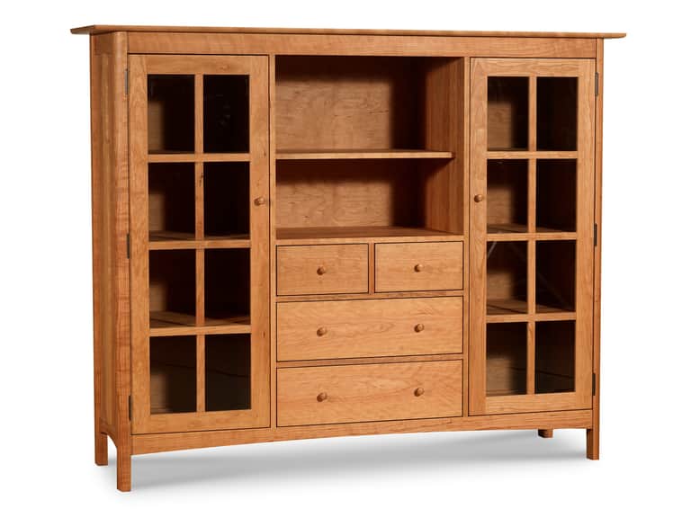 Heartwood Shaker Home Office Center Cabinet image