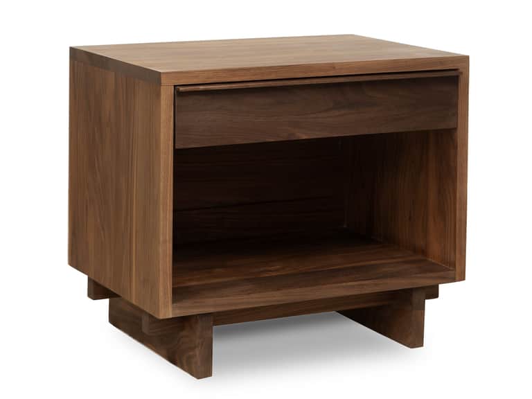 Kipling 1-Drawer Enclosed Shelf Wide Nightstand image