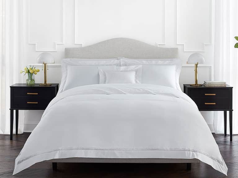 SFERRA Giza 45 Lace Flat Sheet image
