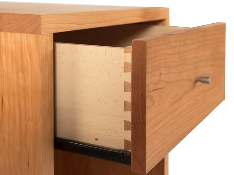 Larssen 1-Drawer Enclosed Shelf Nightstand image
