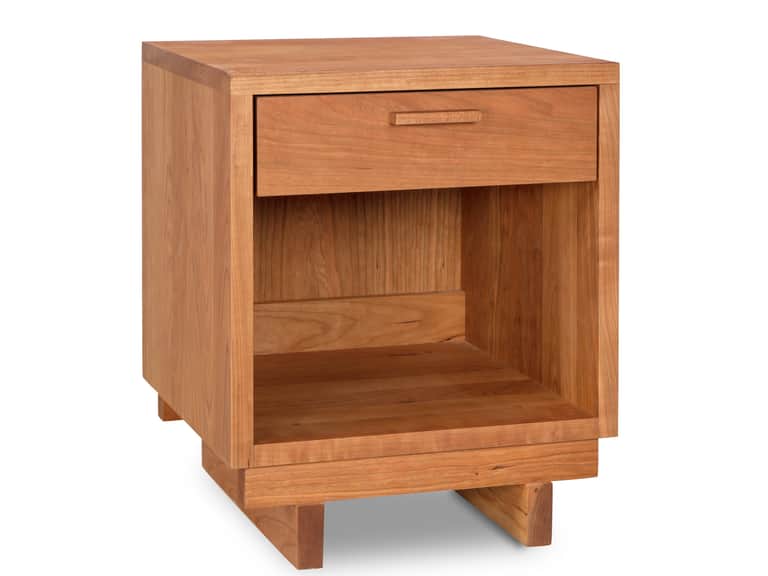 Loft 1-Drawer Enclosed Shelf Nightstand image