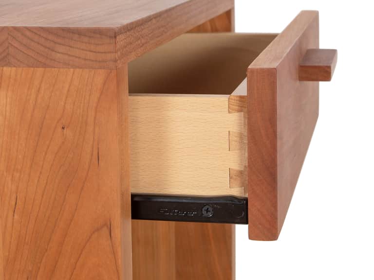 Loft 1-Drawer Enclosed Shelf Nightstand image