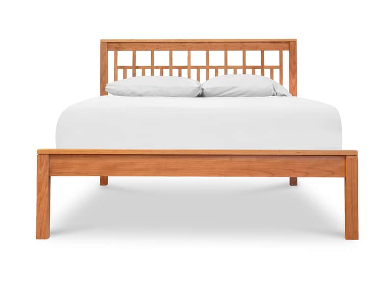 Modern American Trellis Low Footboard Bed image