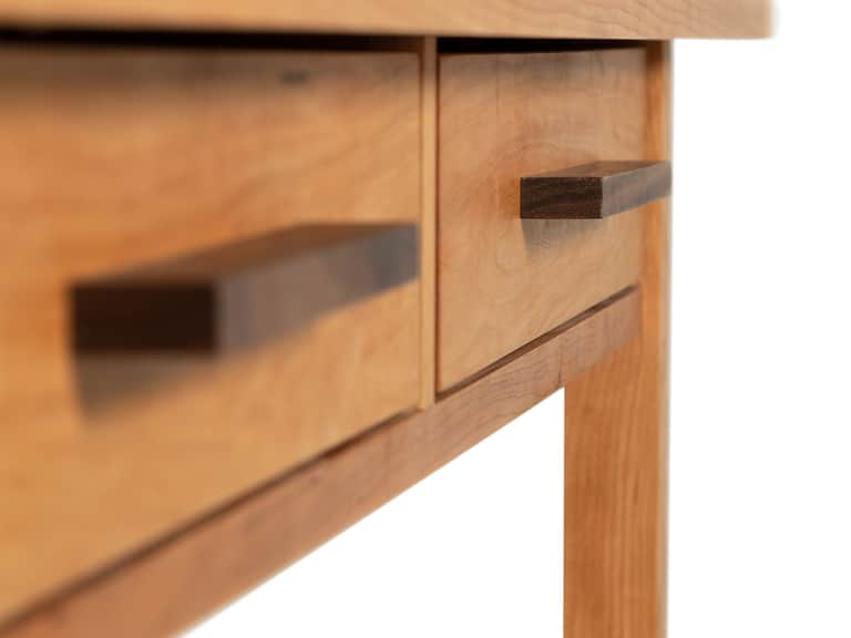 Modern Craftsman 2-Drawer Console Table image