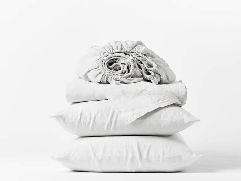 Organic Relaxed Linen Sheet Set image
