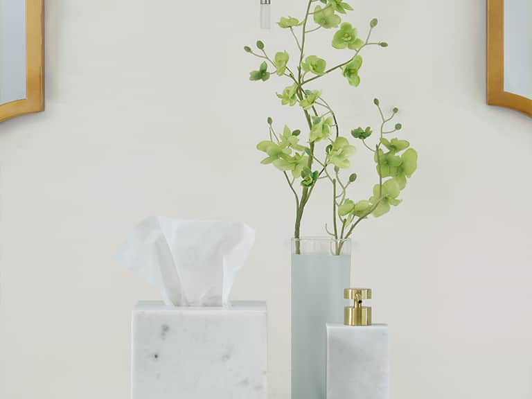 Pietra Marble Tissue Holder image