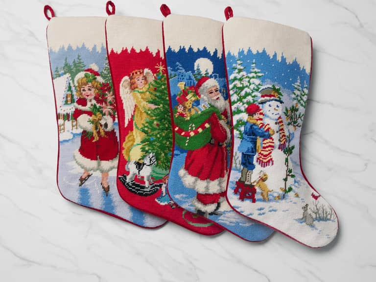 Ice Skater Girl Stocking image