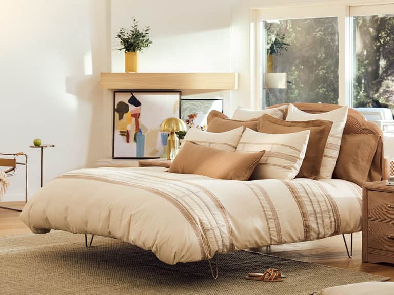 Organic Relaxed Linen Decorative Pillow Cover image