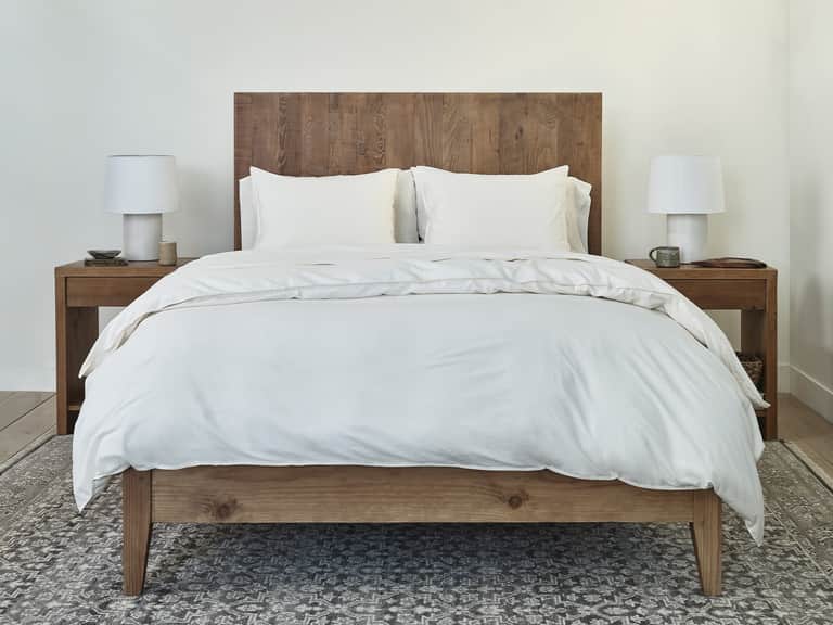 Organic Crinkled Percale&trade; Duvet Cover image