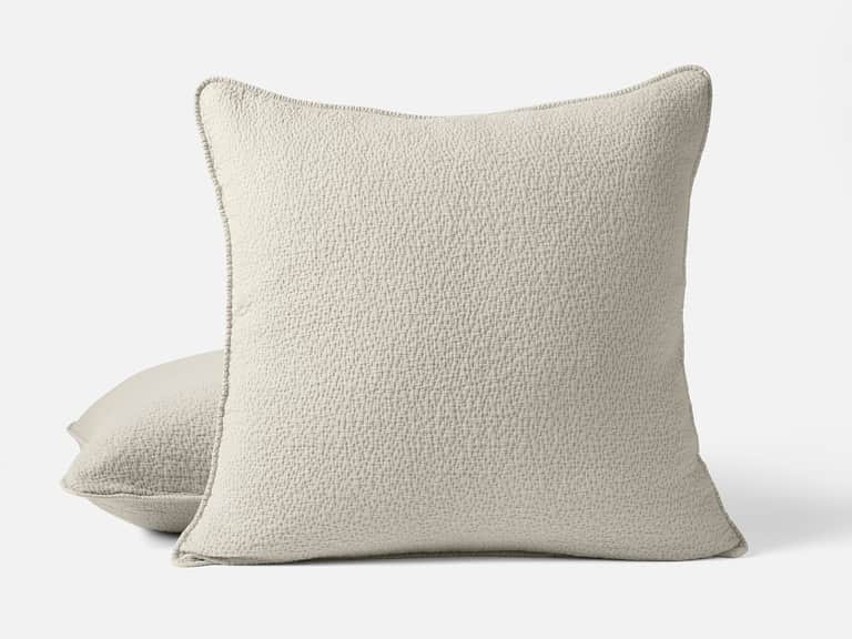 Cascade Organic Matelasse Sham image