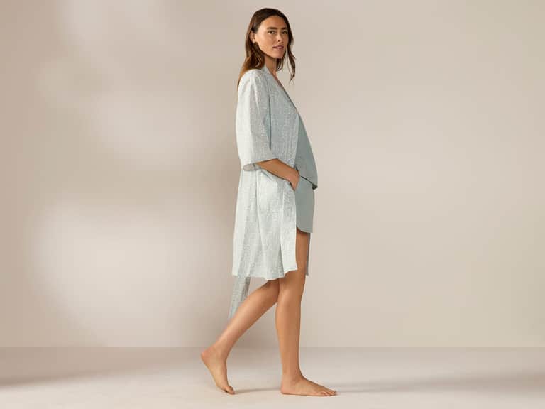 Women's Isla Organic Cotton Robe image