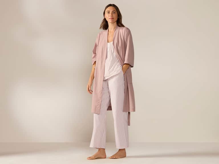 Women's Isla Organic Cotton Robe image