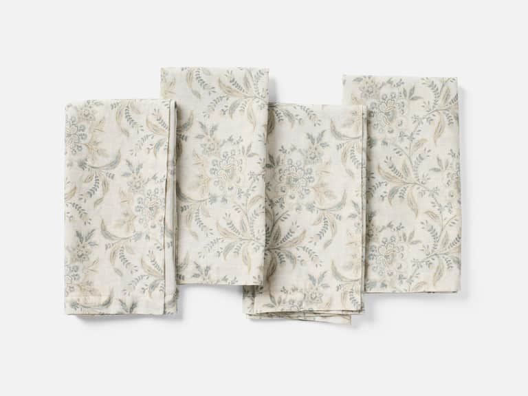 Marguerite Organic Print Napkins, Set of 4 image