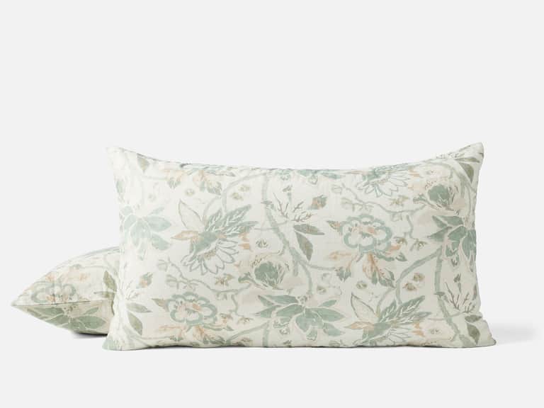 Sea Bloom Print Sham image