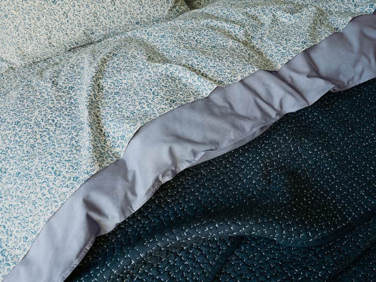 Organic Print Percale Sheet Set image