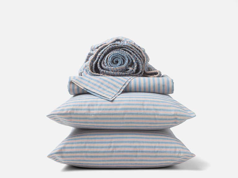 Organic Crinkled Percale&trade; Sheet Set image