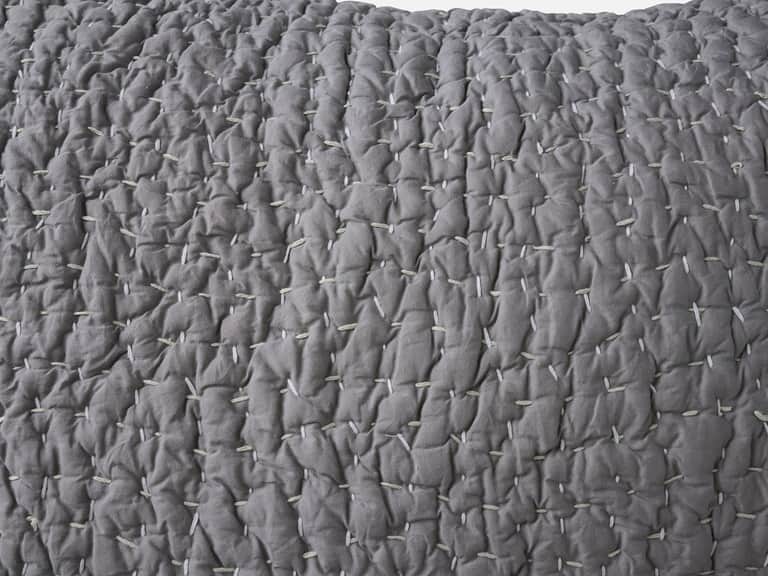 Pebbled Handstitched Organic Sham image
