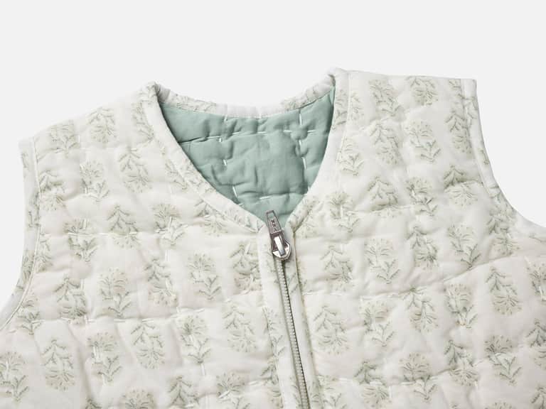Pebbled Handstitched Organic Snuggle Sack image
