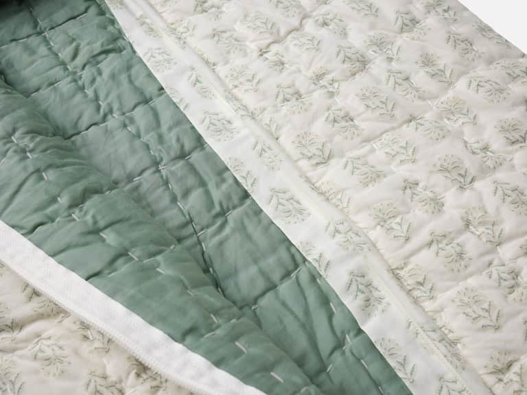 Pebbled Handstitched Organic Snuggle Sack image