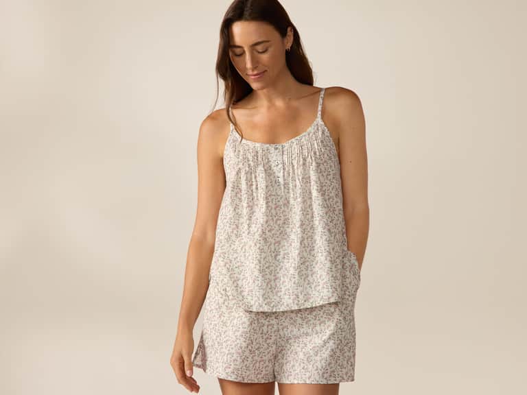 Women's Isla Organic Cotton Cami Short Set image