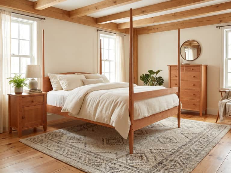 Vermont Shaker Four Poster Bed image