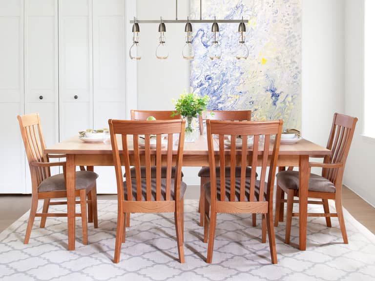 Vermont Shaker Rectangular Extension Dining Table image