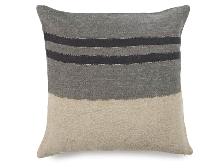 Black House Stripe Pillow cover image