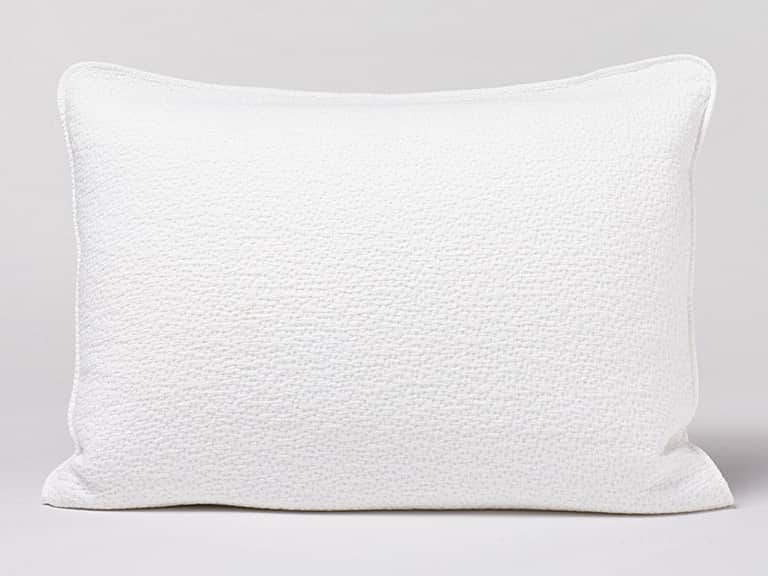 Cascade Organic Matelasse Sham image