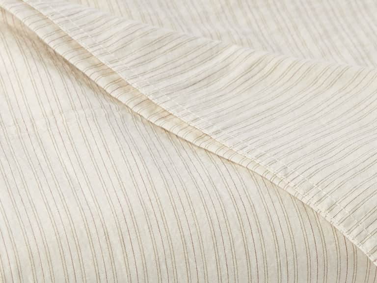Organic Crinkled Percale Sheet Set image
