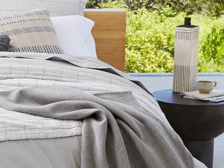 Sequoia Washable Organic Cotton and Wool Blanket image