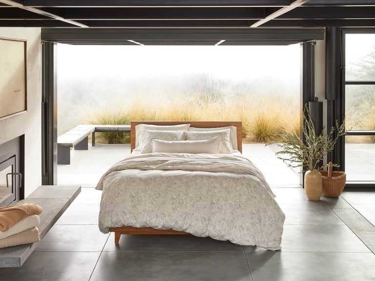 Solana Organic Print Duvet Cover image