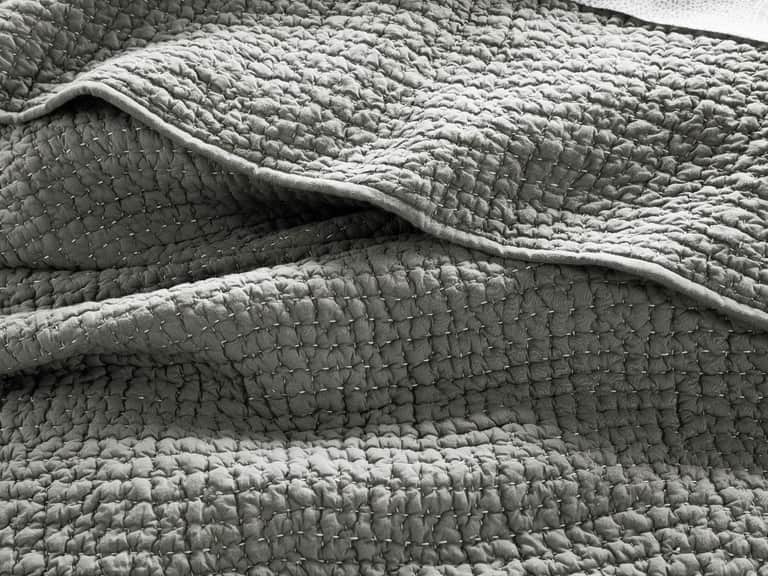 Pebbled Handstitched Organic Quilt image