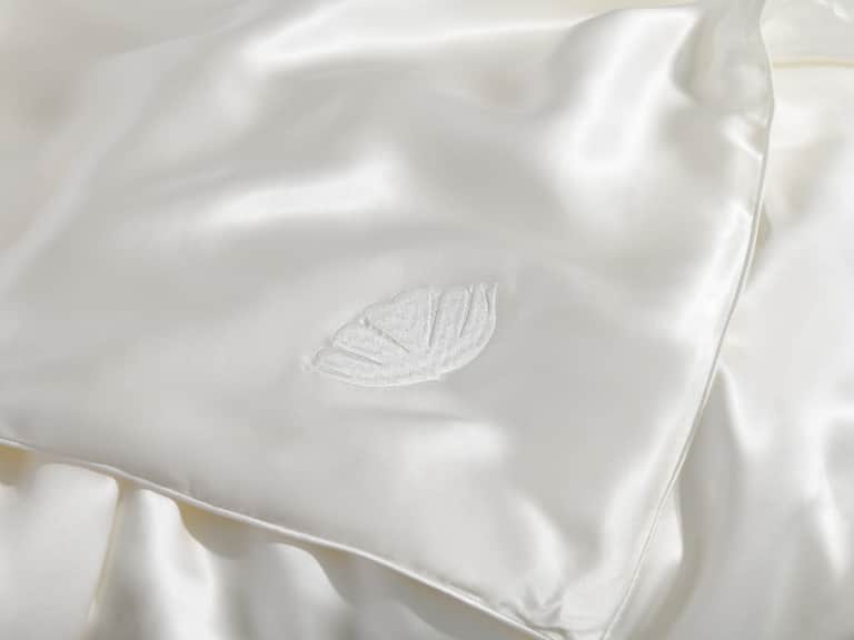 Summer Weight Silk Filled Comforter With Silk Shell - Online Exclusive image